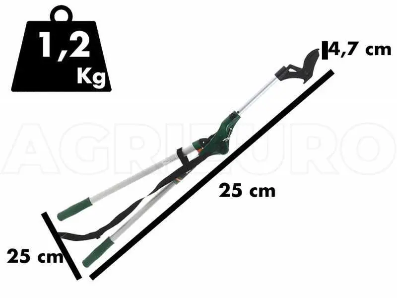 Schärf- GeoTech FGP-110 - Teleskop-Astschere mit langem Schaft
