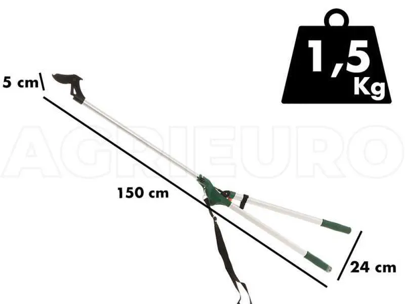Schärf- GeoTech FGP-150 - Teleskop-Astschere mit langem Schaft