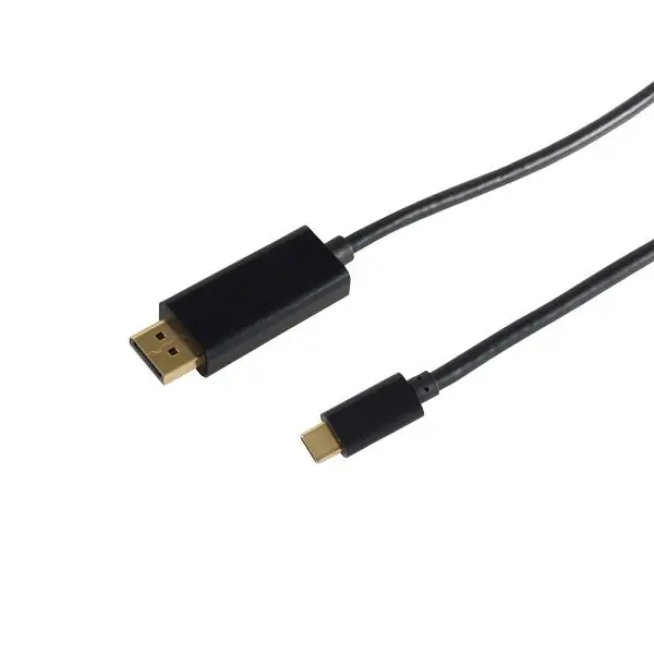 S-Conn Anzeigeport Stecker auf USB Typ C Stecker vergoldete Kontakte 60Hz 1m 10-60025