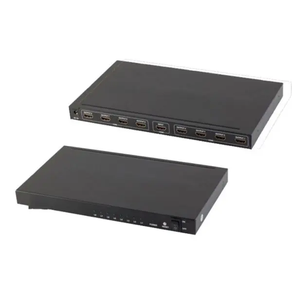 S-Conn HDMI-Verteiler 1 x 8 x OUT mit Netzteil 4K2K 3D VER1.4 05-03008