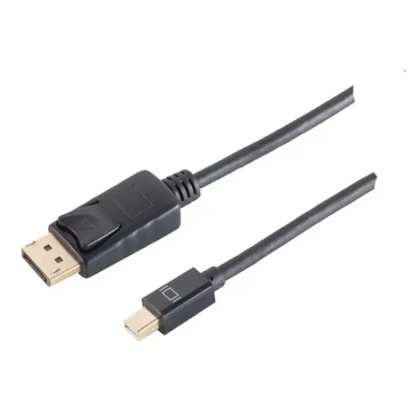 S-Conn Mini Anzeigeport Stecker auf Anzeigeport Stecker 1.2 4K2K schwarz 1m 10-52025