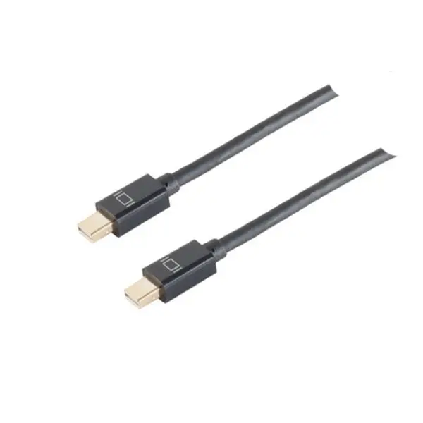 S-Conn MINI Anzeigeportkabel 1.2 Stecker-Stecker UHD 4K2K schwarz 1m 10-51025