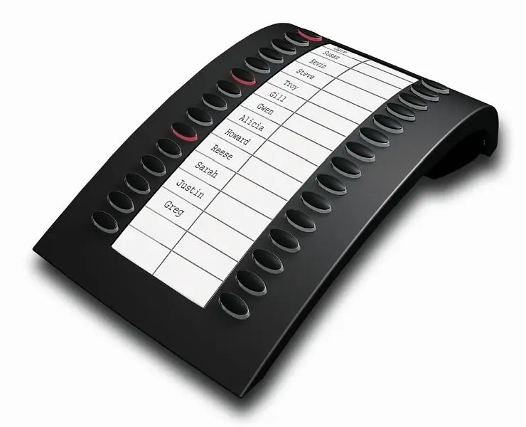 Tiptel Beistellmodul KM-30 für Tiptel 85 System anthrazit 1124470