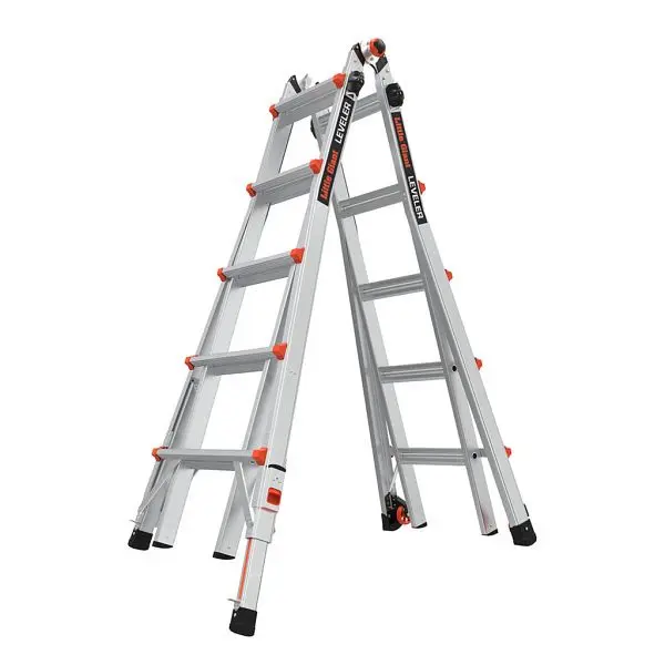 Little Giant Teleskopleiter Leveler - 4x5 Sprossen 16522EN-801