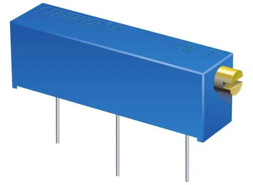 Bourns 3006P-1-504LF Cermet-Trimmer linear 0.75 W 500 kΩ 5400 ° 1 St.