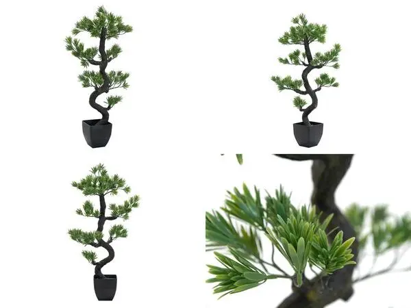 EUROPALMS Bonsai Pinie, Kunstpflanze, 95cm