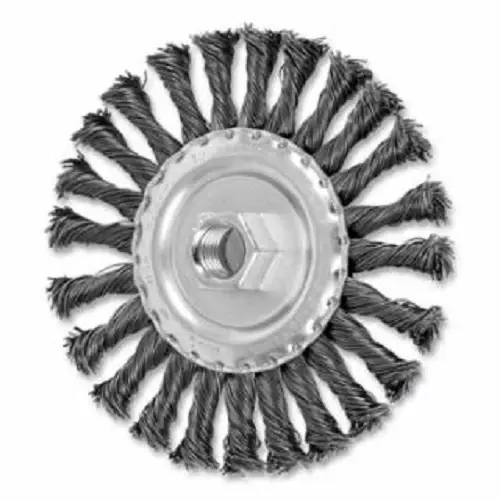 5 Inch Carbon Steel Full Cable Knot Wheel 419-82474 (Pack 10)