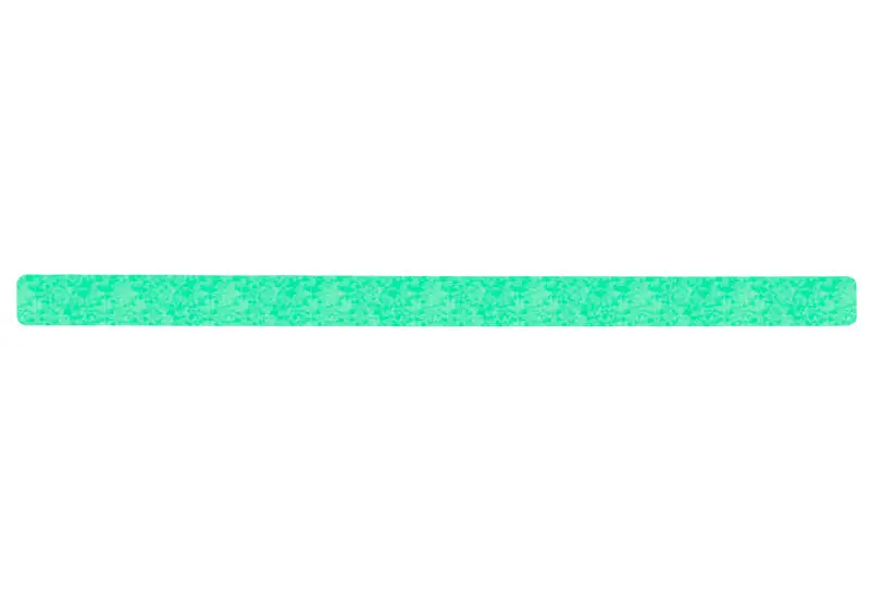 m2-Antirutschbelag™, Signalfarbe, grün,Einzelstreifen, 50 x 800 mm, VE=10 St