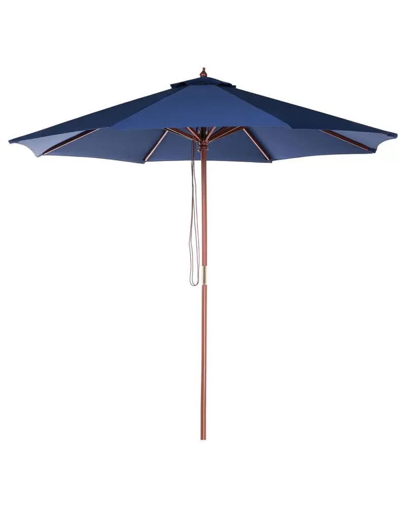 Market Parasol 270 cm TOSCANA Navy Türkis