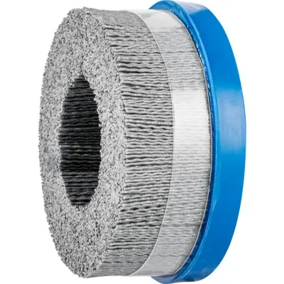 PFERD - COMPOSITE Tellerbürste DBUR Ø 125x22,2 mm Bohrung SiC-Filament-Ø 1,10mm Korn 120 stationär