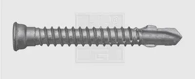 SWG 1810555510 Terrassenschrauben 5.5 mm 55 mm T-Profil Edelstahl A4 Ruspert 100 St.