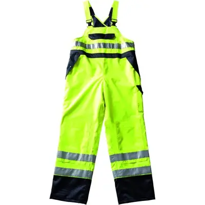 Leichte MASCOT® - Warnschutz-Latzhose Wels 07092-880, warngelb/marineblau, Größe 2XL