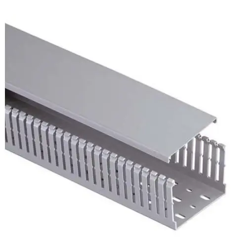 Narrow Slot Wiring Duct Base Cover International Grau MC37X50IG2 (Pack 2)