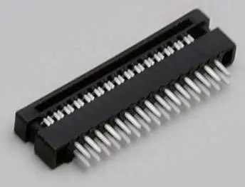 TRU COMPONENTS TC-2506349 Federleiste mit Flachkabelabgang Rastermaß: 2 mm Polzahl Gesamt: 32 Anzahl Reihen: 2 1 St.