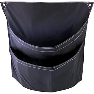 Wasserdichte Racksack® für Transportwagen, mit 2 Taschen, blau.