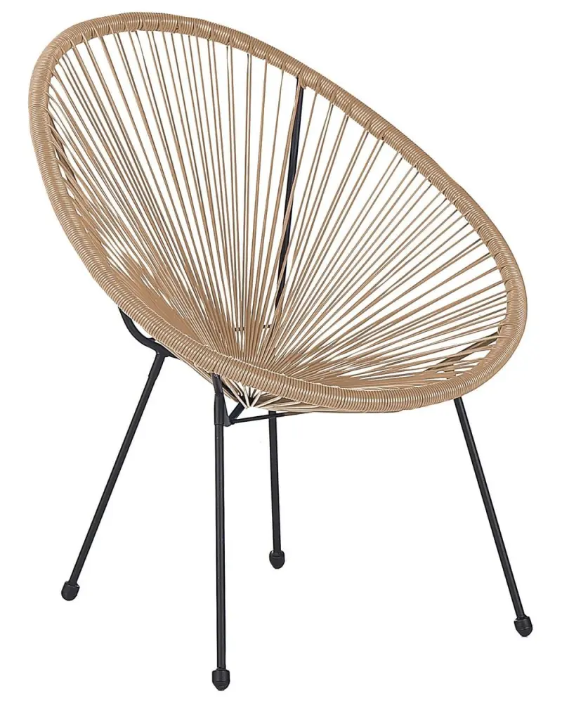 Garden Chair ACAPULCO II PE Rattan Ursprünglich