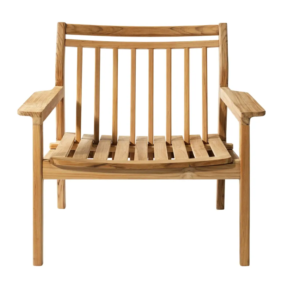 Hochwertige Rattan FDB Møbler - M6 Garten-Loungestuhl
