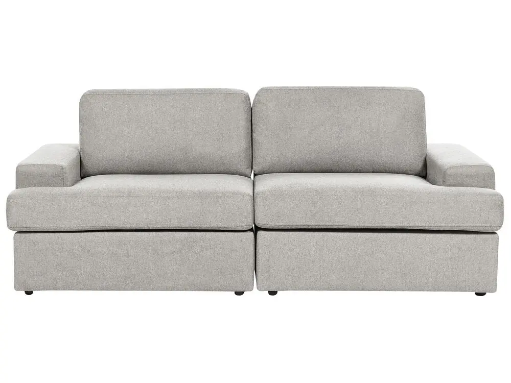 3-Sitzer Sofa hellgrau ALLA für Balkon und Terrasse