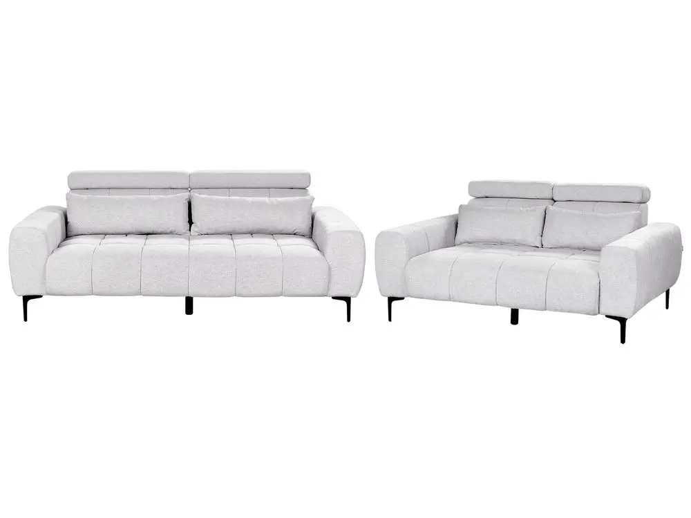 5-Sitzer Sofa Set grau VEGAMO mit UV-Schutz