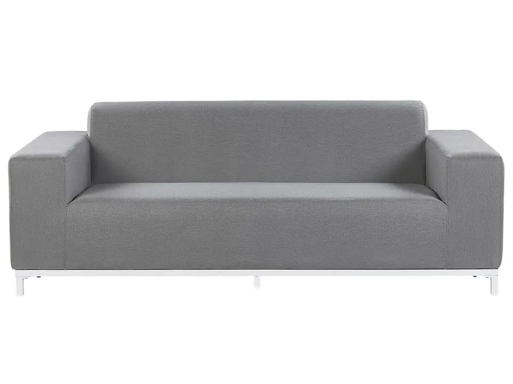 Bequeme Gartensofa 3-Sitzer ROVIGO Grau