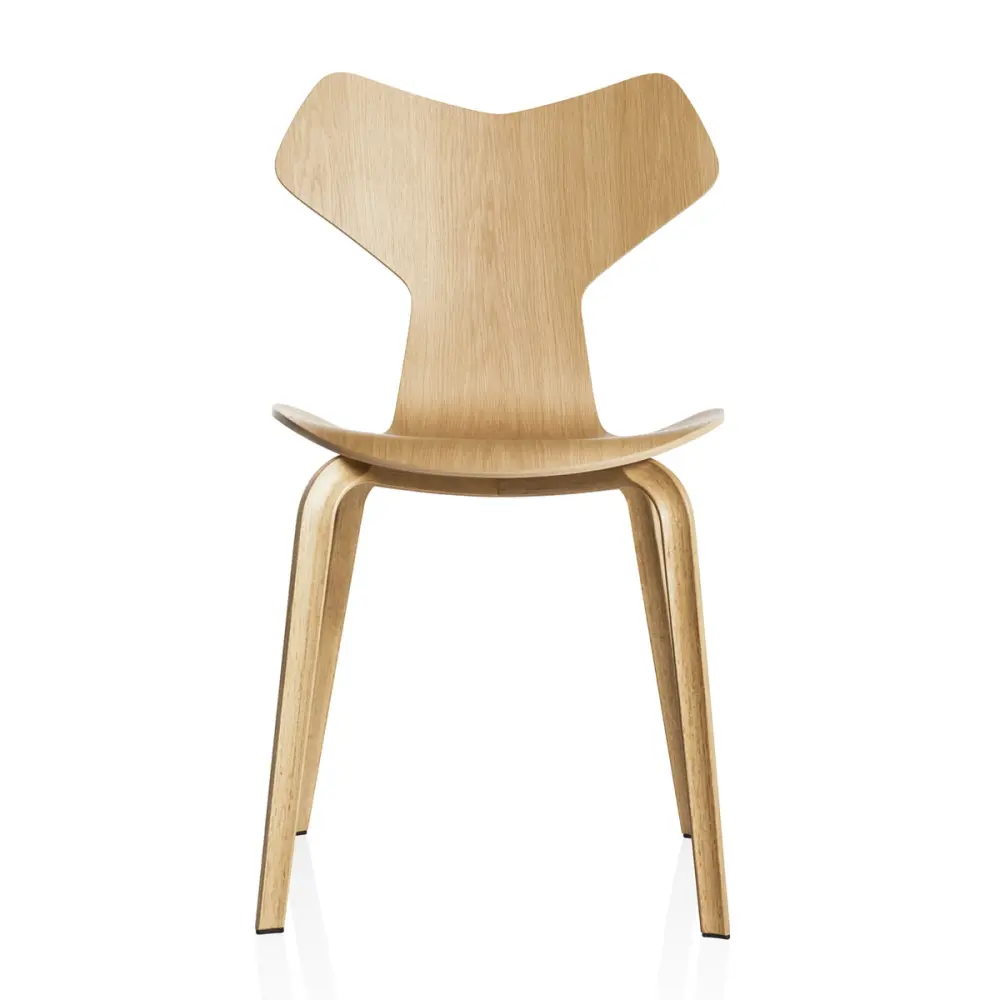 Fritz Hansen - Grand Prix Stuhl Holz mit Quick-Release-System