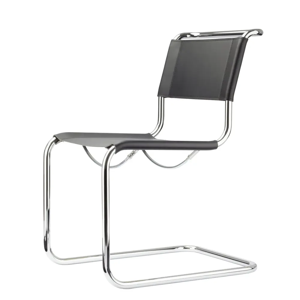 Polster- Thonet - S 33 Freischwinger