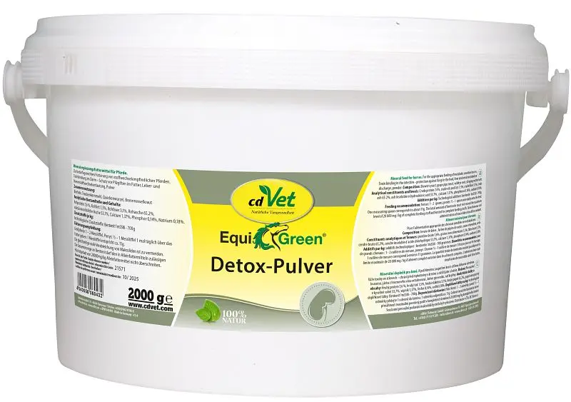 cdVet EquiGreen Detox-Pulver 2 kg 6043