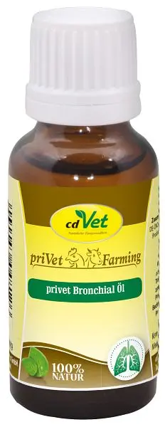 cdVet privet Bronchial Öl 20ml 4812
