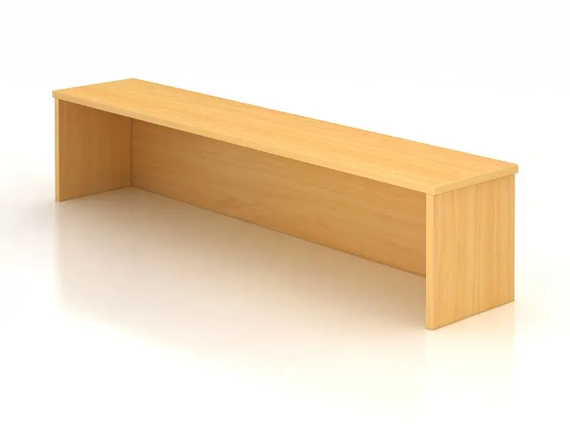 Hammerbacher Thekenaufsatz 160cm 1OH Buche 160x32x35 cm (BxTxH) VWB16/6