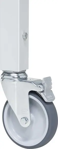 RAU Rollensatz (4 Lenkrollen mit Feststeller) 09-RS125EP-4LF