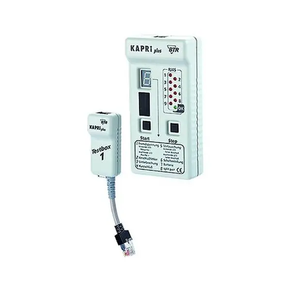 BTR Netcom Patchkabeltester Twisted LED für LANprotokollmess 130670-E 111331