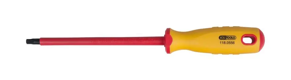 KS Tools ERGOTORQUE VDE Torx-Schraubenzieher T30 118.0556