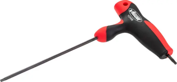 VIGOR TORX T-Handhabung Schraubenzieher Innen TORX Profil T9 VE: 5 Stück V2498