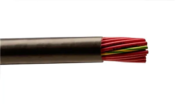Abschleppstange Alpha Wire 86225 24 AWG 25 Conductor 300V Unshielded VINYL Insulation Continuous Flex Data Xtra Guard Perf...