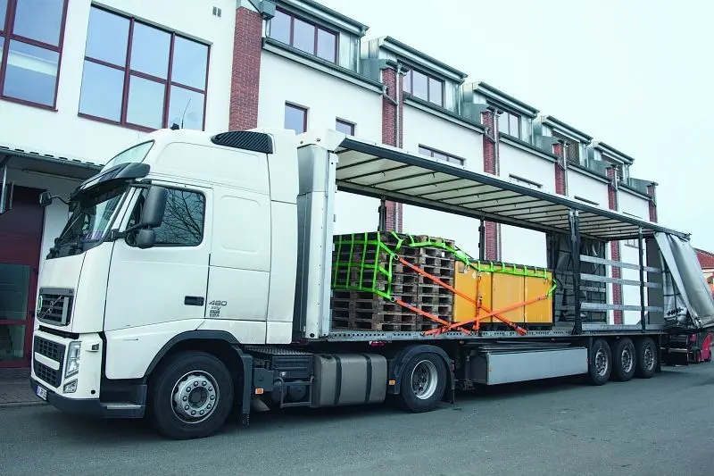 HUCK Gurtbandnetz 50 mm LC 2000 daN Farbe: grün 592000-300-51