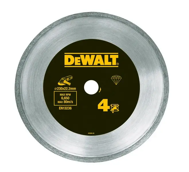 DeWantik Diamanttrennscheibe GesintertHP4 125mm DT3736-XJ