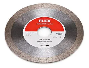 FLEX Diamantjet - Diamanttrennscheibe Premium Fliese D-TCS P 125x222 349038
