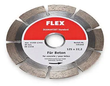 FLEX Diamantjet - Diamanttrennscheibe Standard Beton D-TSC S 125x222 349046