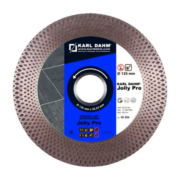 Karl Dahm Jolly Pro 125mm Diamanttrennscheibe 50359