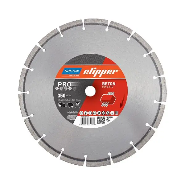 Norton Clipper Trennscheibe Pro Beton - 230 Ø mm 70184612117