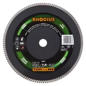 Rhodius TOPline DG10 Diamanttrennscheibe Durchmesser [mm]: 230 Stärke [mm]: 2 Bohrung [mm]: 22.23 303607