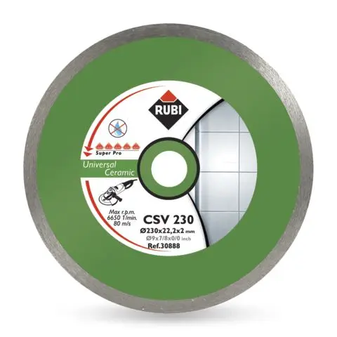 Rubi Diamanttrennscheibe CSV 125 SUPERPRO VE: 5 Stück 30883