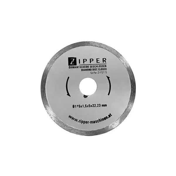 Zipper Diamantscheibe FS115DS 9120039231952
