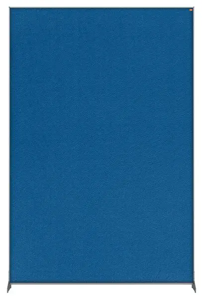 Nobo Impression Pro Stellwand Filz 120x180cm Farbe: Blau 1915524