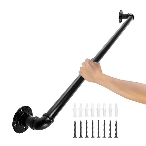 VEVOR Retro Wasserrohr Handlauf 90 cm 95 mm Abstand zur Wand TZBGSLTFSGYG3UX23V0