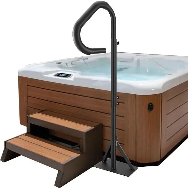 VEVOR Whirlpool Handlauf 272kg Tragfähigkeit Spa-Geländer aus Alukleinformatumlegierung RSYGFS63YC00CR39BV0