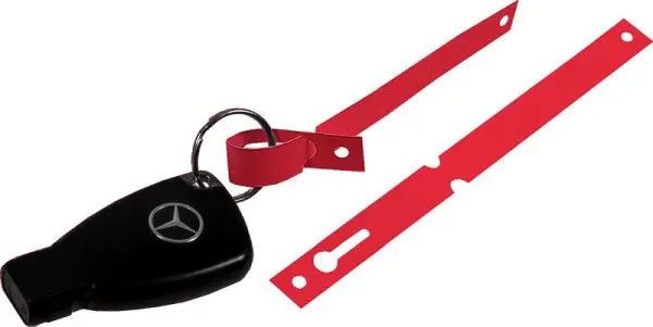 Eichner Schlüsselanhänger aus Tyvek rot VE: 1000 Stück 9219-00815