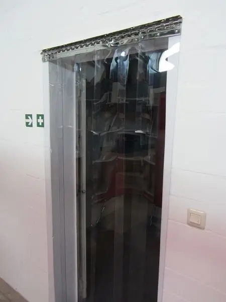 Flexoplast Streifenvorhang Type 2/35 Breite: 1750 mm Höhe: 2800 mm 117116