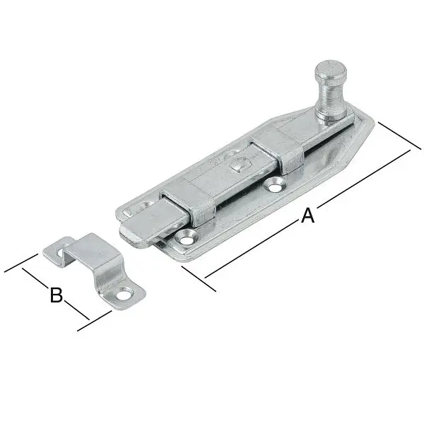 Vormann Fensterriegel lineare 60 x 25 mm verzinkt VE: 10 Stück 000102060Z