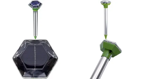 Biologisches Gardigo Diamant Wühlmausvertreiber Funktionsart Vibration Wirkungsbereich 700m² 1St.